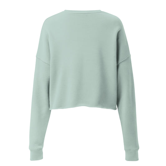 Mountain & River Women's Cropped Sweatshirt | Jersey Cotton Blend