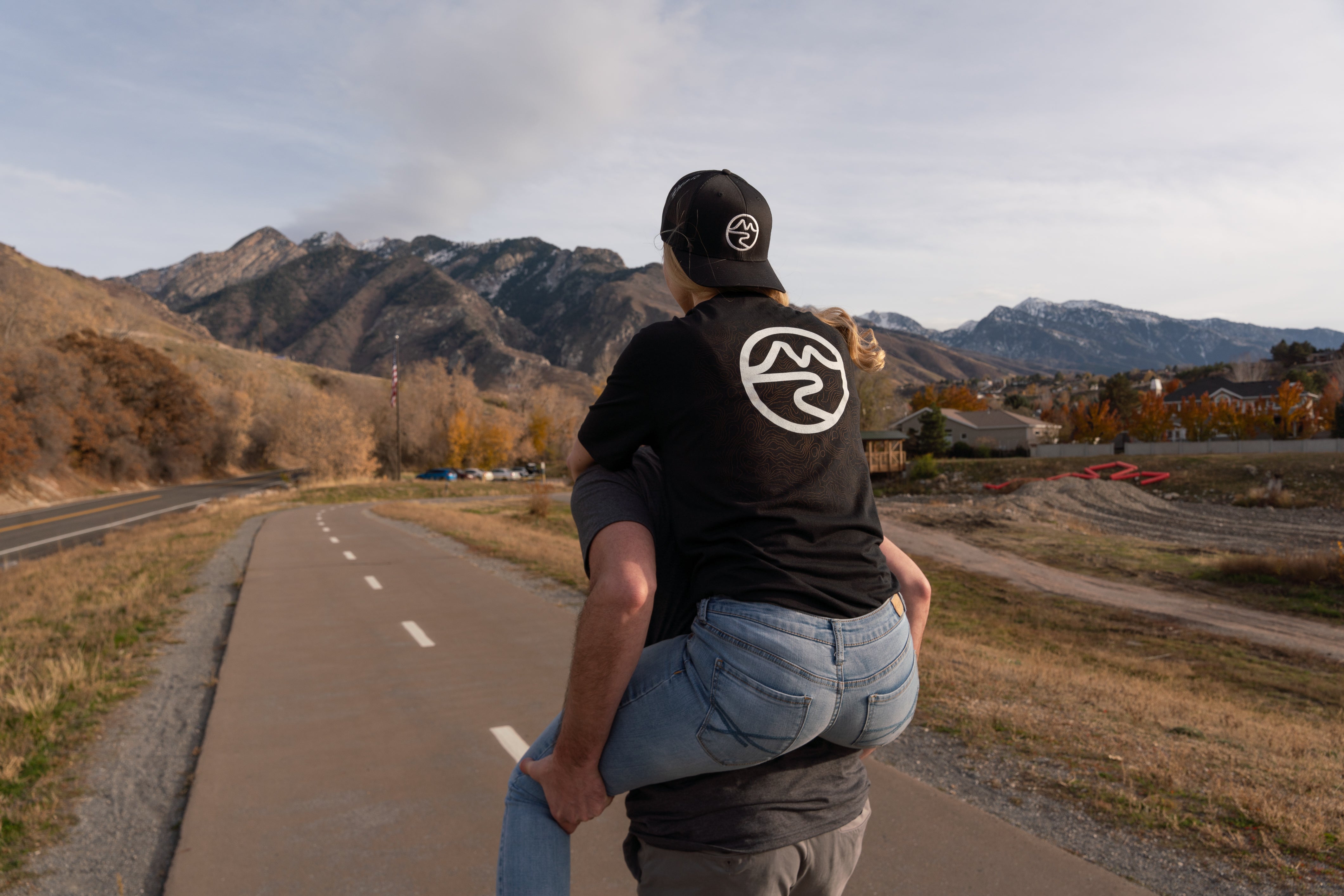 Topograph Tee by Mtn Flo | Ring-Spun Cotton Blend