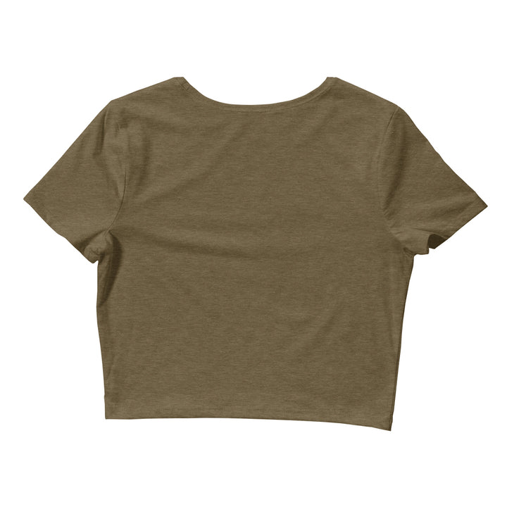 Mountain & River Women’s Cropped Tee by Mtn Flo | Ring-Spun Cotton