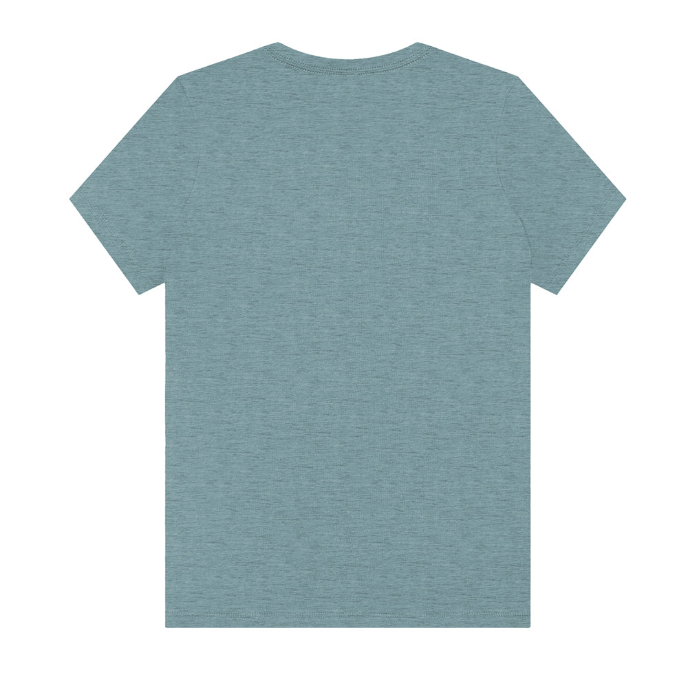 Mountain & River Women's Relaxed Fit Jersey T-Shirt by Mtn Flo | Ring-Spun Cotton Blend